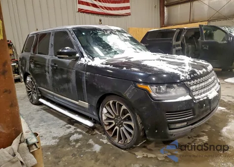 2016 Land Rover Range Rover Supercharged z USA, uszkodzony, nr VIN SALGS2EF9GA261156
